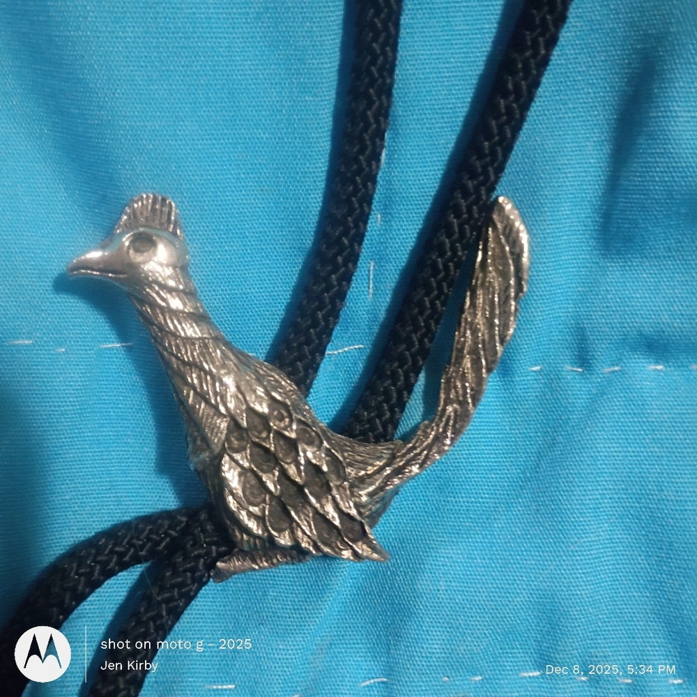 Vintage Roadrunner Bolo Tie
